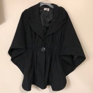 Jolt cape style jacket
